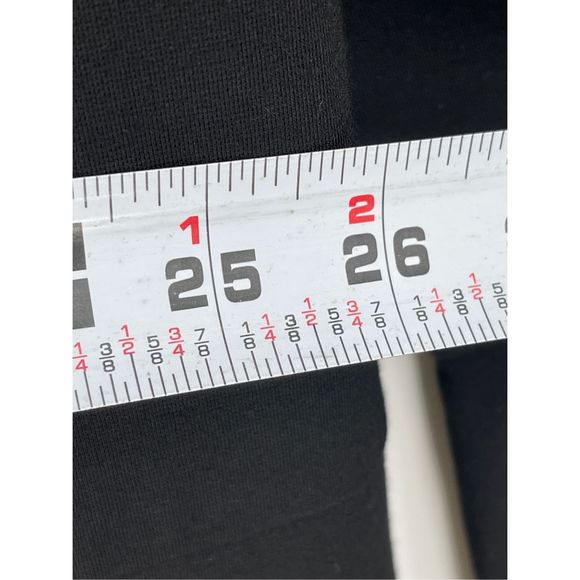 Talbots Dress Women’s Plus Size 22 W Black Bell Ruffle 3/4 Sleeve New - Picture 9 of 12